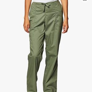 Cherokee cargo style scrub pants with draw string, tall length